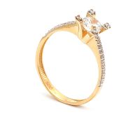 Zlatý zásnubný prsteň YSABEL