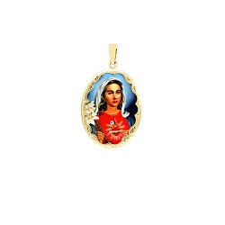 Stredný medailón Nepoškvrnené Srdce Panny Márie